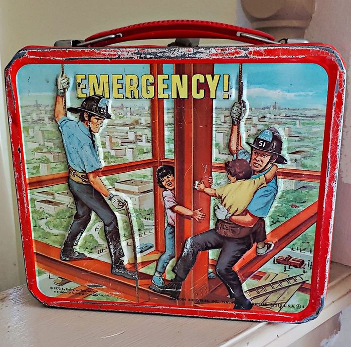 This Bad Boy Was Found By My Spouse, In Boxes Headed To The Dump- Remnants Of His Relative's Estate. From The '72-'77 TV Hit Show On Nbc, Emergency!