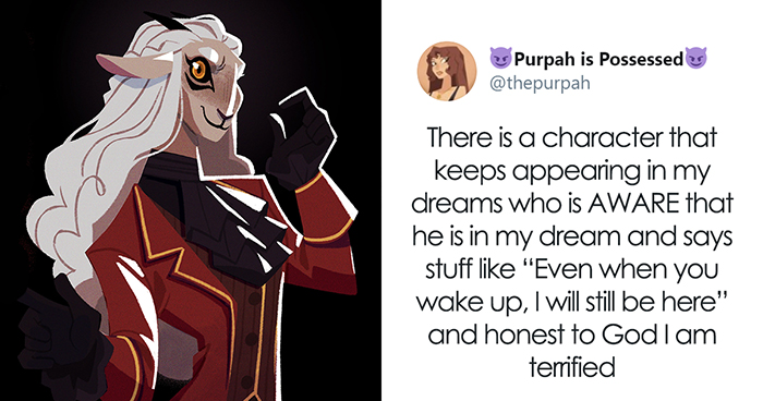 Woman Draws A Creepy Character That Keeps Appearing In Her Nightmares