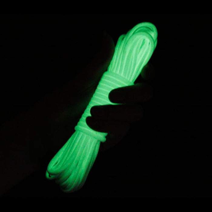 These Tent Ropes That Glow In The Dark Will Prevent Tripping Over Them At Night