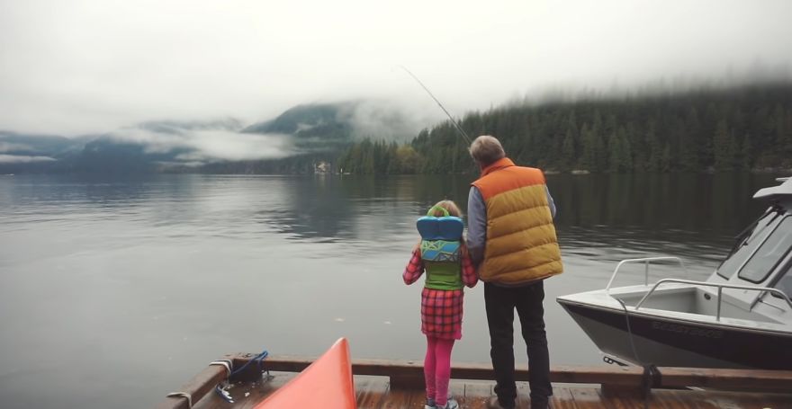 Boat Access Only- Family Of 5 Living Off-Grid