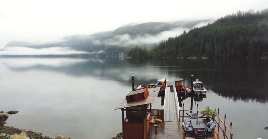 Boat Access Only- Family Of 5 Living Off-Grid