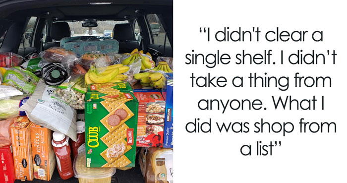 Woman Gets Accused of Being A Hoarder For Buying $1,100 Of Groceries, Explains That She’s Actually Buying For 6 Families