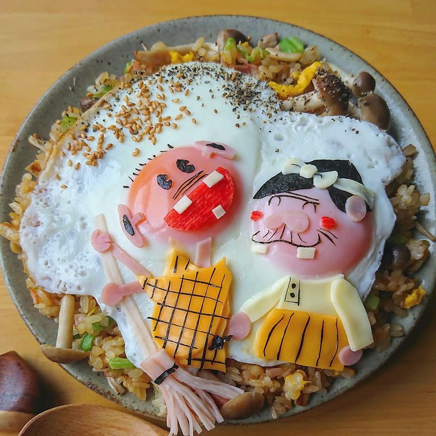 Japanese-Mom-Egg-Food-Art