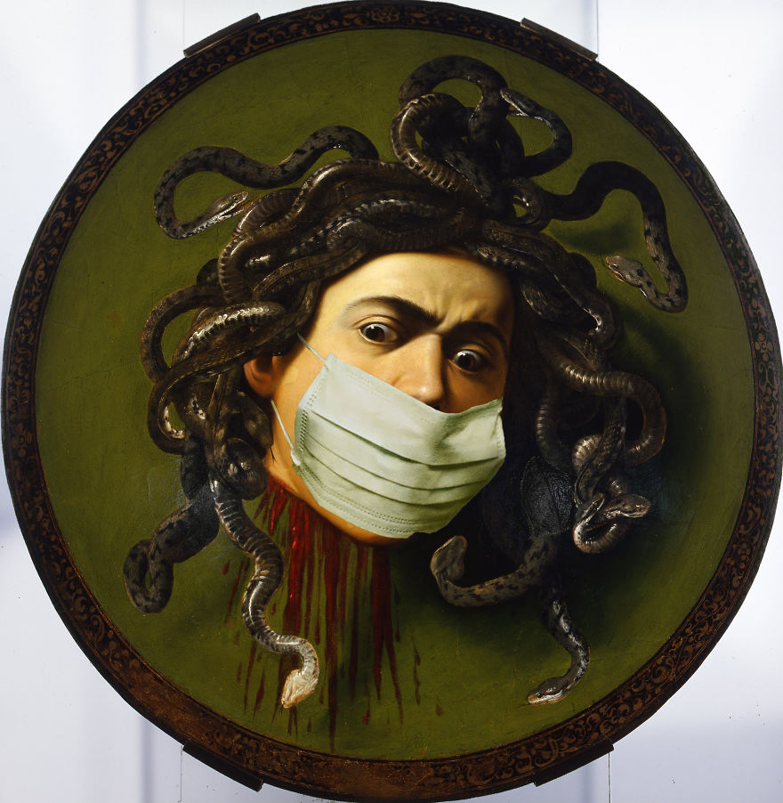 Medusa By Caravaggio, 1595-1598