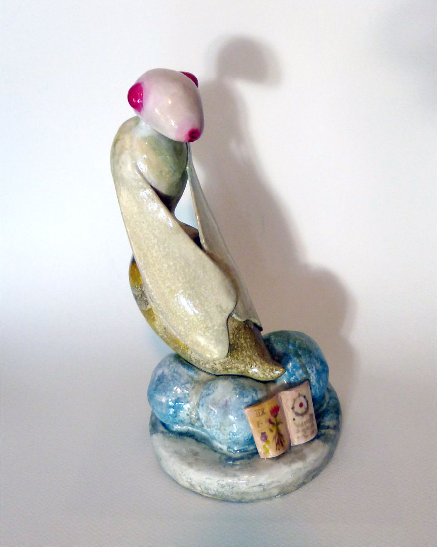 People Of The Clouds - 12 Hybrid Creatures Made Of Clay And Paint.