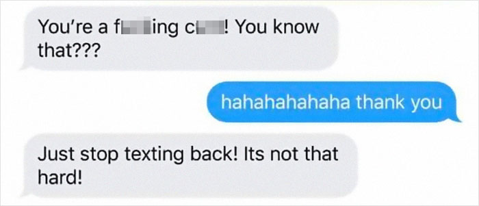 Stranger Gets Texts From A "Nice Guy" That Was Given A Fake Number, Quickly Learns Why The Girl Did It