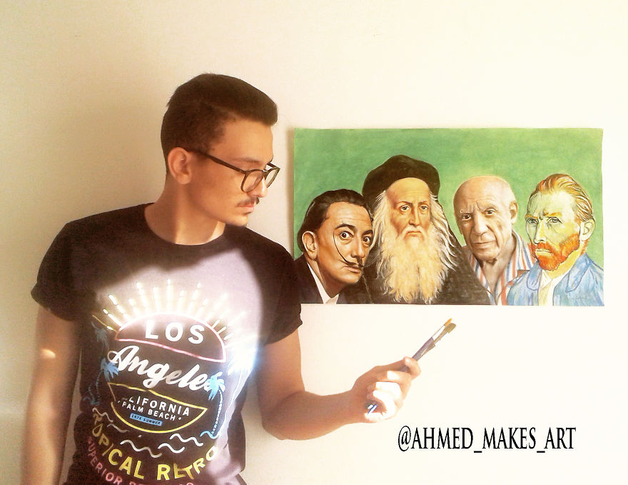 Painting My Favorite Artists