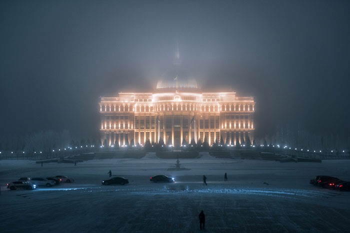 I Visited Nur-Sultan, One Of The Coldest Capitals In The World, And Captured Its Stunning Architecture In -20°C