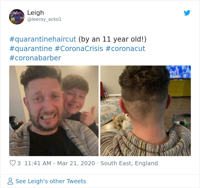 Quarantine Haircut