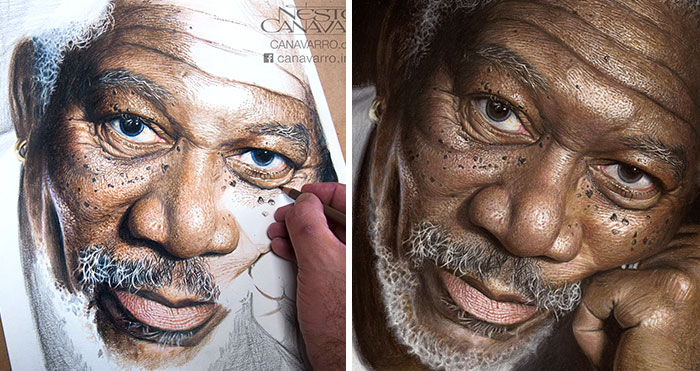 I Spend Up To 60 Hours Drawing Each Hyper-Realistic Portrait, Here Are 14 Of My Best Ones