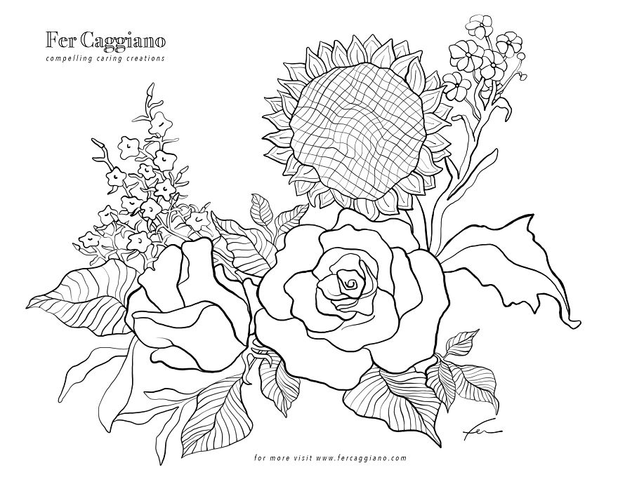 Free Downloadable Coloring Pages: Covit-19 Stay Home