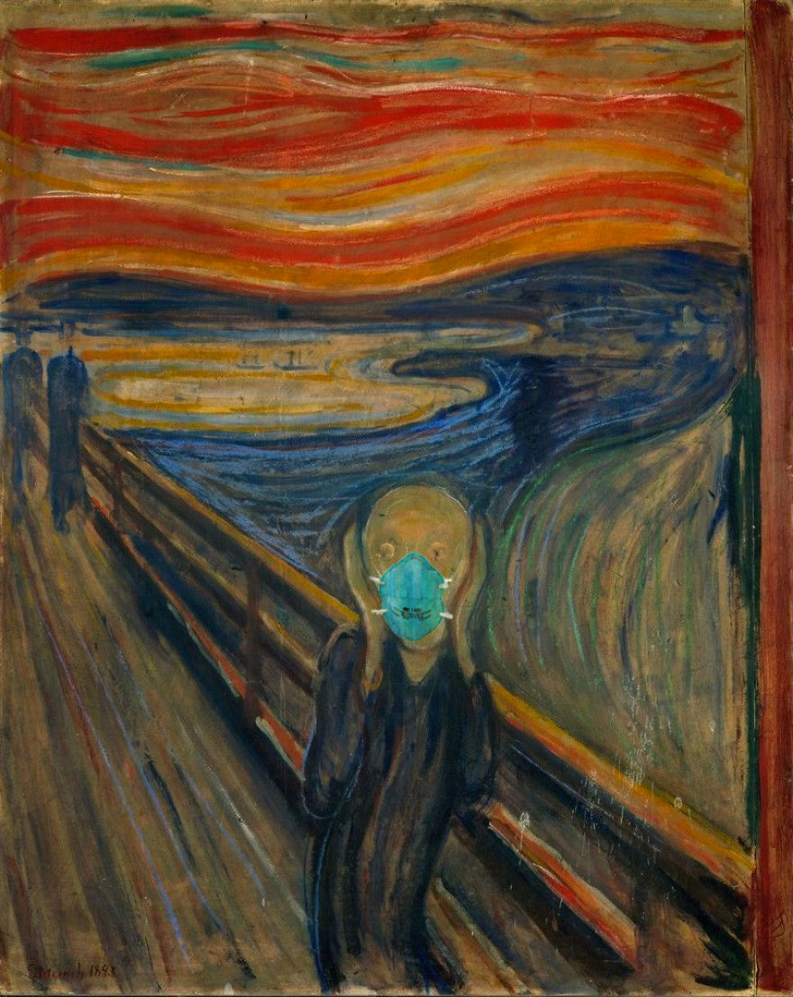 The Scream By Edvard Munch, 1893
