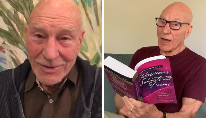 You Can Now Tune In To Sir Patrick Stewart Reading Shakespeare On Twitter