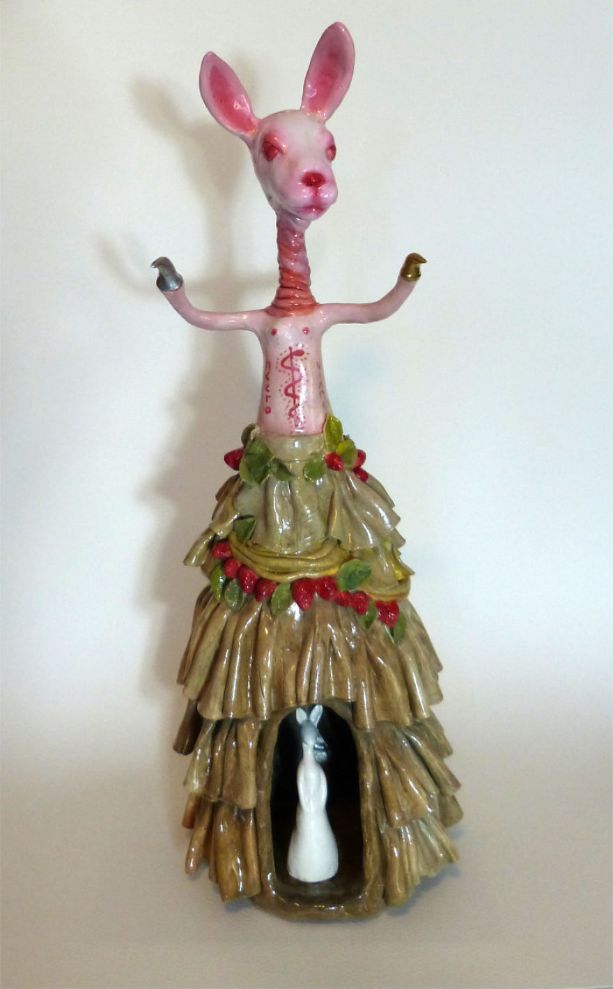 People Of The Clouds - 12 Hybrid Creatures Made Of Clay And Paint.