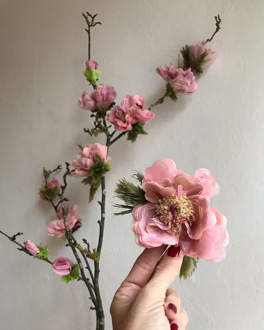 Tissue-Paper-Flower-Art