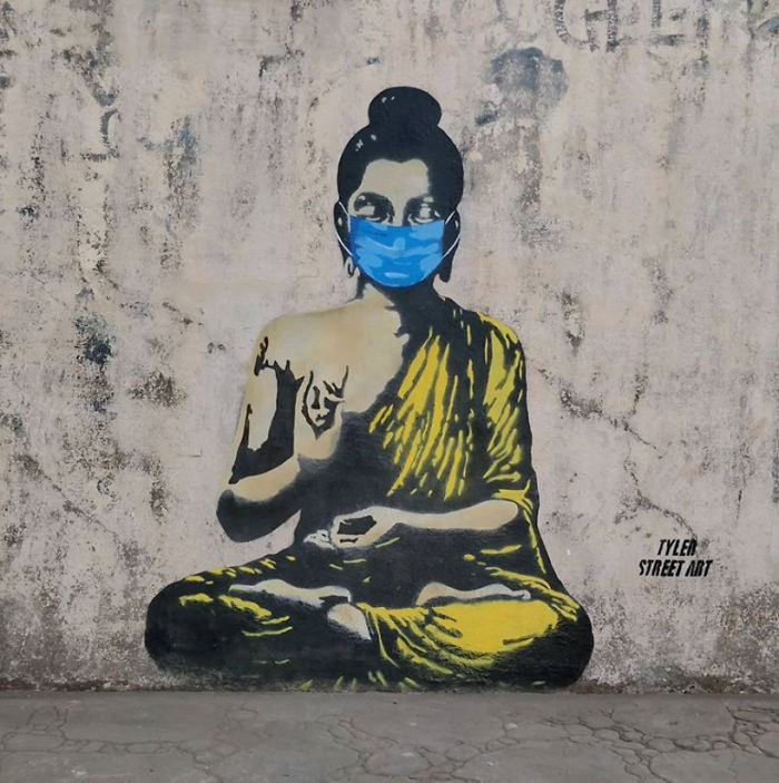 Mumbai, India. Artist: Tyler Street Art