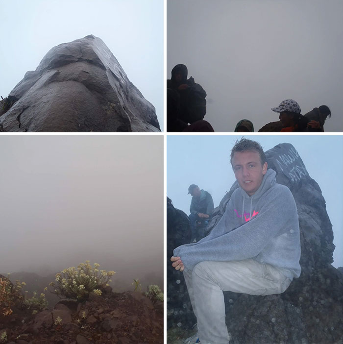 10 Years Ago I Climbed The Volcano Of Bali "Mount Agung" 4 Am In The Morning To See The Beautiful Sunrise
