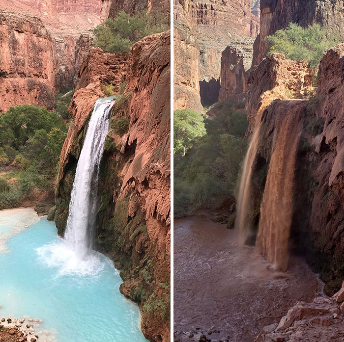 Hard-To-Obtain Permits For A 10 Mile Hike To See Havasupai Falls