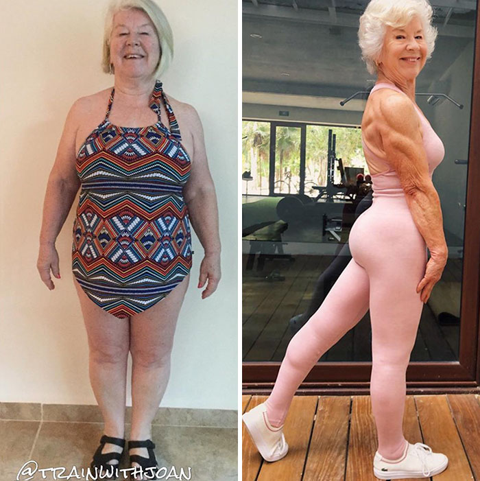 Fit 50 year old woman