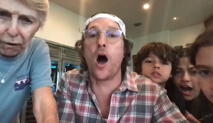 Matthew McConaughey Melts Everyone’s Hearts By Hosting A Bingo Game For Isolating Elders