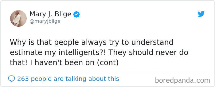 When Mary J. Blige Misspelt ‘Intelligence’ As ‘Intelligents.’