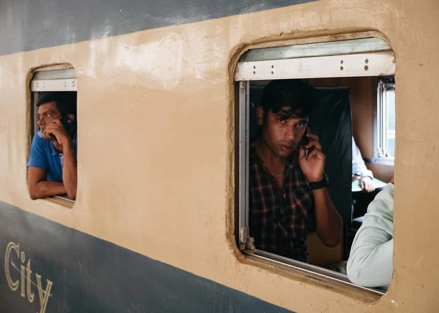 "Window Stories" A Photo Series Captured From A Railway Station In Bangladesh.
