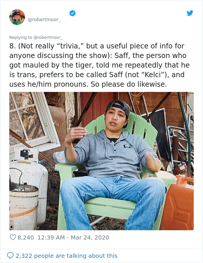 Person Shares 23 Wild Facts That Were Left Out Of Tiger King