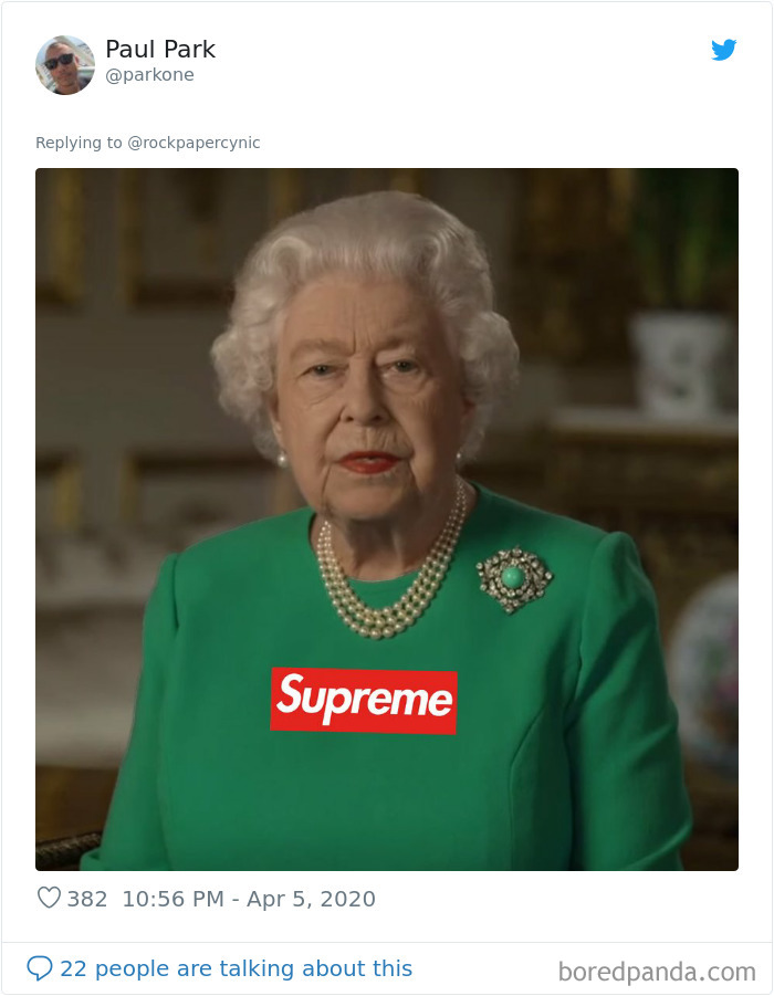 Supreme meme queen