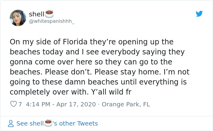 Guy To Travel Around Florida Dressed As The Grim Reaper To The Beaches That Opened Prematurely