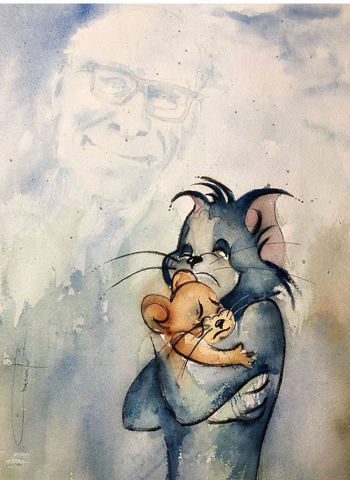 Gene-Deitch-Tom-And-Jerry-Popeye-Illustrator-Tribute