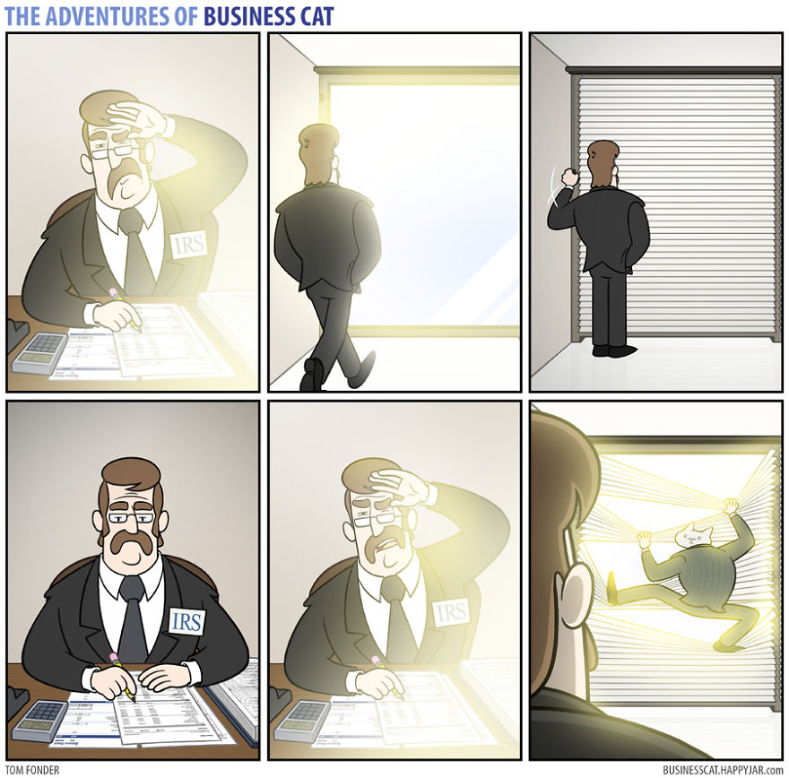 The Adventures Of Business Cat P.4