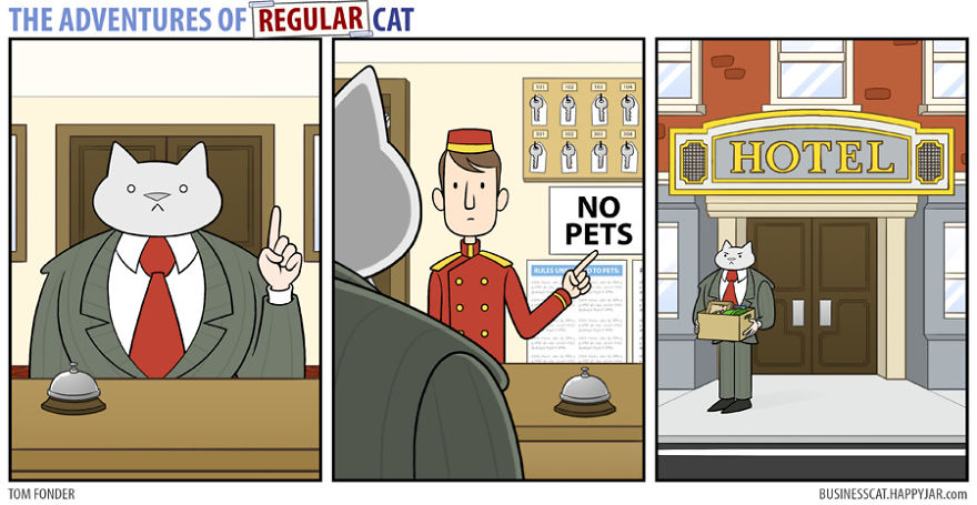 The Adventures Of Business Cat P.4