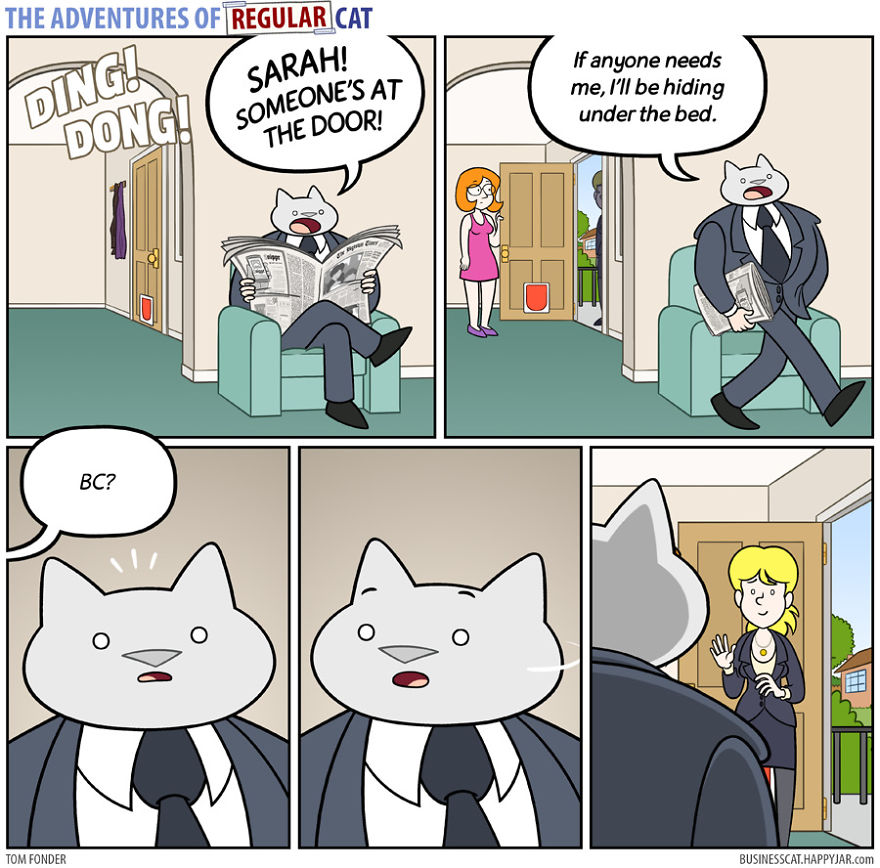 The Adventures Of Business Cat P.5