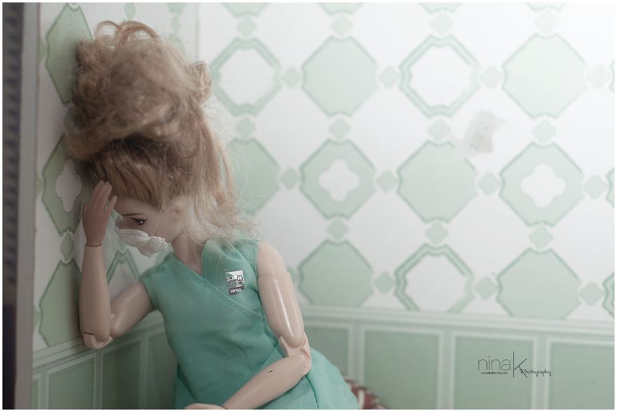 I Photographed Barbie's Quarantine Life