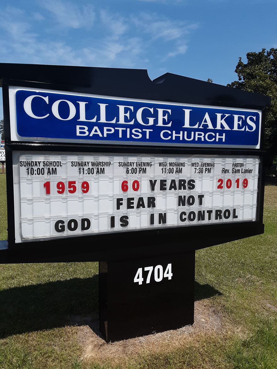 Wonderful Inspirational Church Signs To Give Us Hope