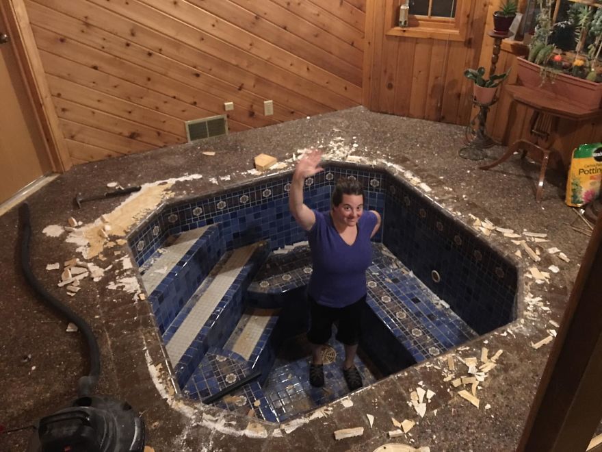 Couple Bought A New House And Discovered A Roman Bath Hidden Underneath The Floor