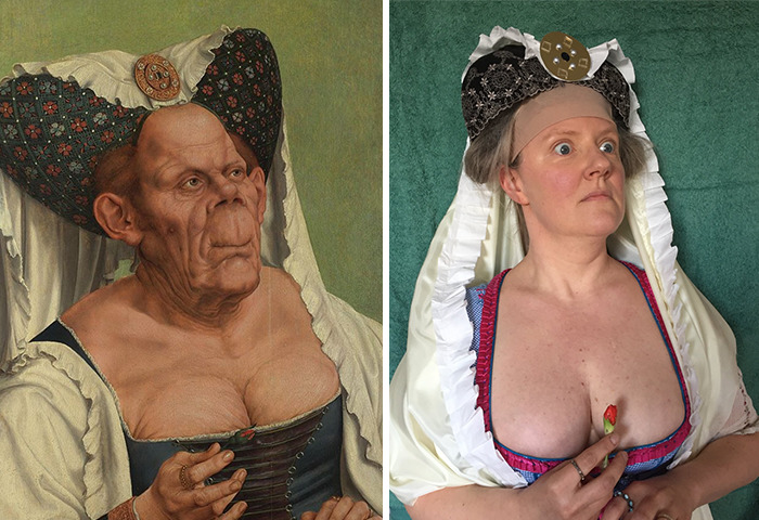 This Russian Facebook Group Is Dedicated To Recreating Famous Art Pieces While Isolating And Here Are The 27 Best Works