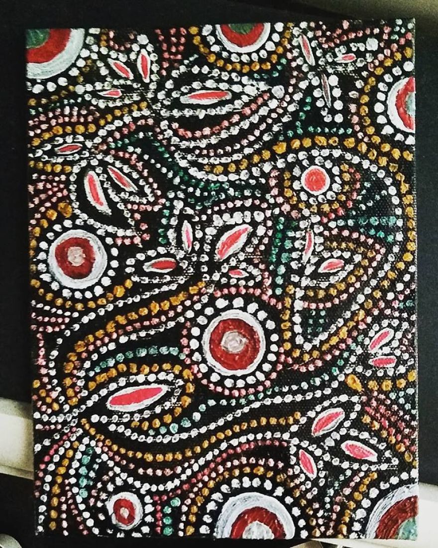How I Express My Entangled Emotions Through Brush Strokes.