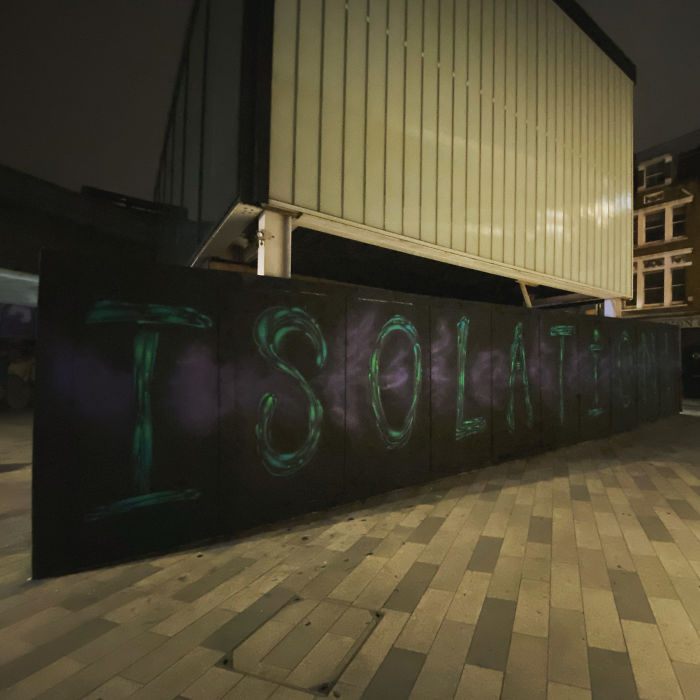 Isolation. Shoreditch Street Art, London