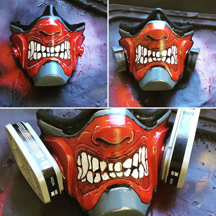 Finished Up My Custom Respirator Today.
