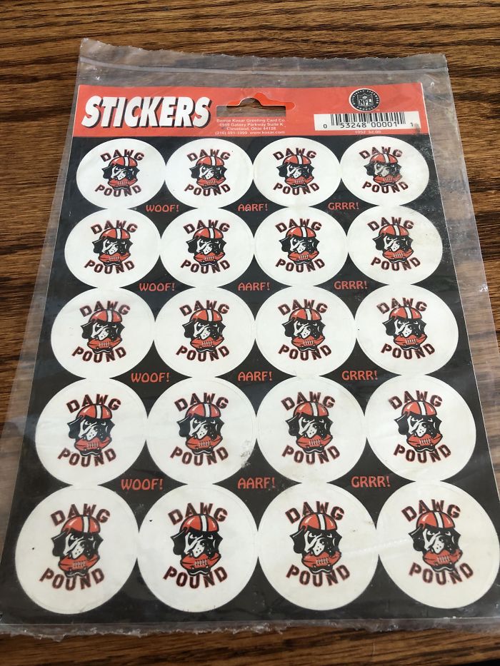 Quarantine Cleaning Helped Me Find Original ‘99 Dawg Pound Stickers