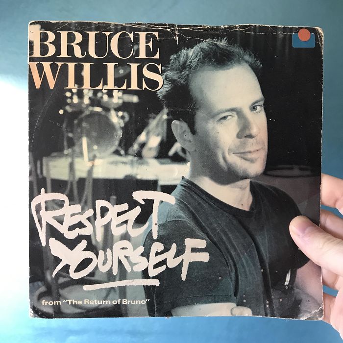 While Cleaning Out My Attic I Found Out That Bruce Willis Also Had An Early Music Career