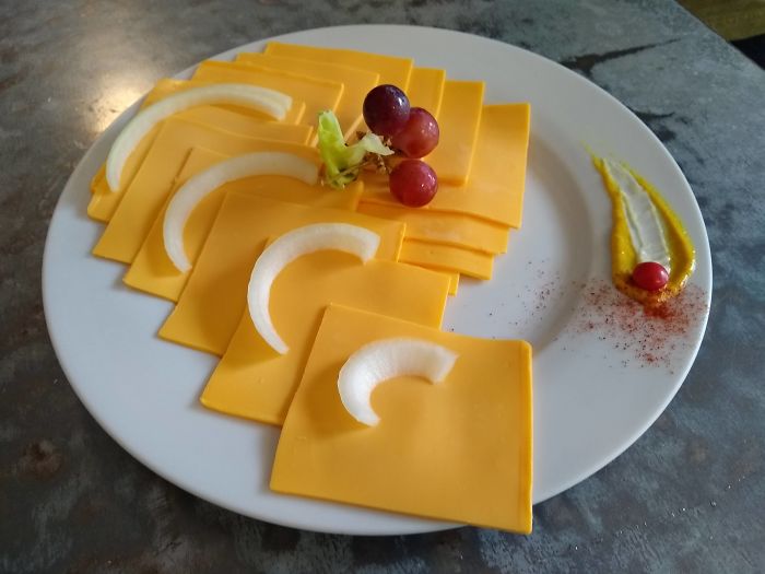 Michelin Star Cheese Plate (With Skittle Fireball)