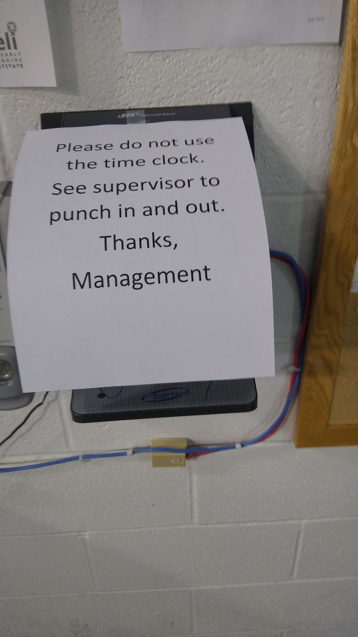 You Touch 4 Doors Before The Time Clock. This Is How Management Is Protecting And Caring For Us