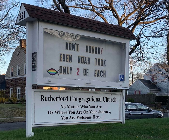The Church In My Town Makes Me Laugh On A Weekly Basis
