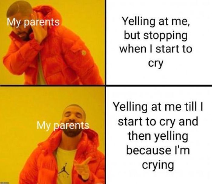 Really Mindblowing That Your Kid Starts To Cry When You Yell At Them