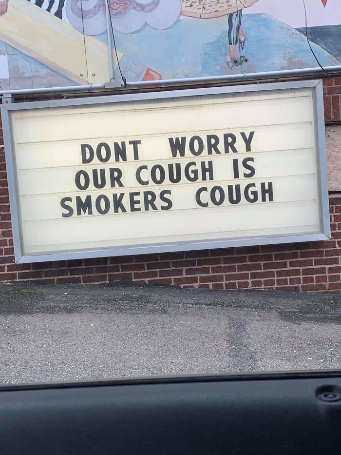 Pizza Place In My Town Is Known For Being Stoners, This Was Their Sign Today