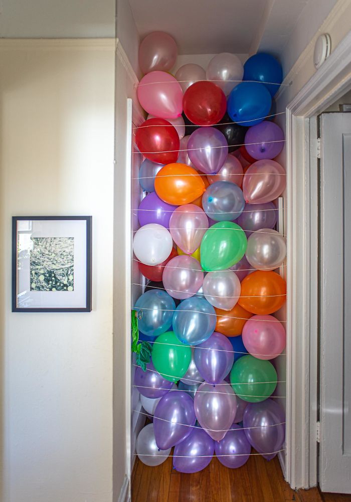 My Kid Said Her One Birthday Wish Was To Wake Up To Some Balloons. The Door To Her Room Is On The Other Side, Waiting To Be Opened