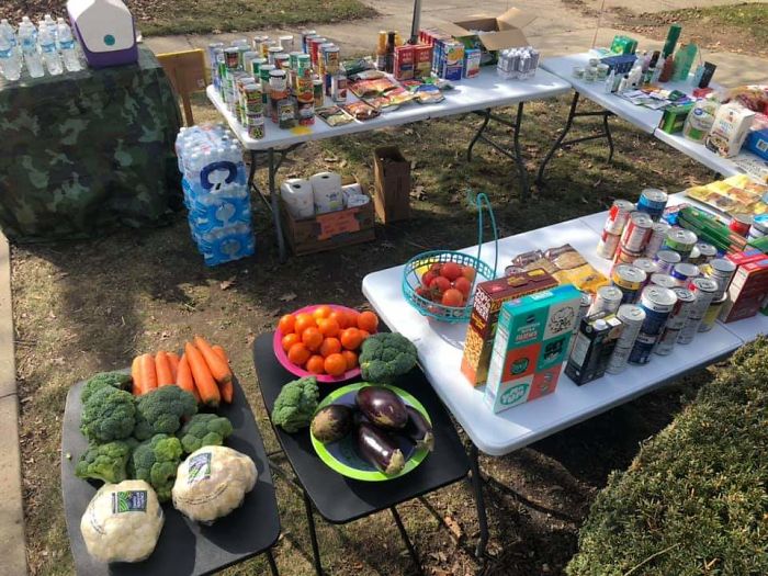 Family Sets Up A "Give And Take" Outdoor Pantry, Doesn’t Expect It To Grow So Big