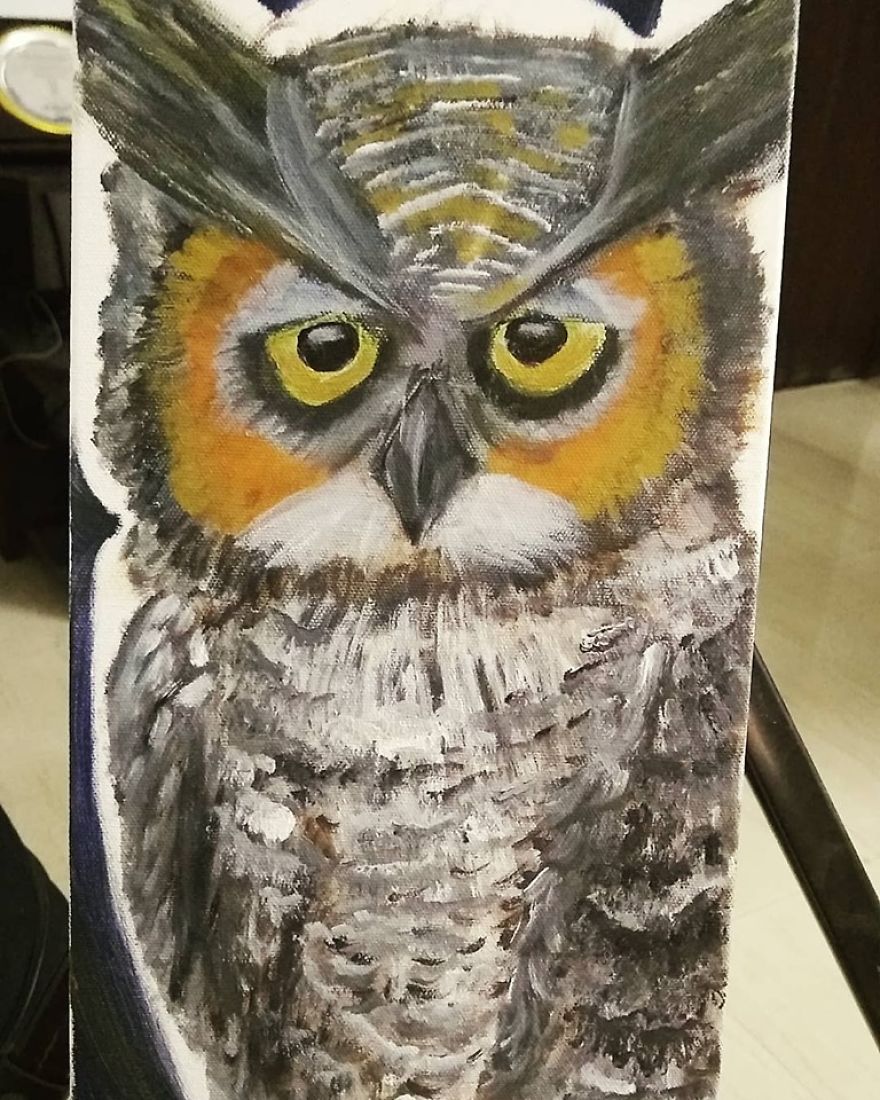 How I Express My Entangled Emotions Through Brush Strokes.